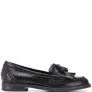 Kurt Geiger London Klarke textured low heel loafer
